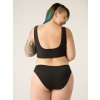 Stroje kąpielowe menstruacyjne modibodi Recycled Swimwear Bikini Brief LM Black 5 16 XL