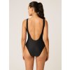 Stroje kąpielowe menstruacyjne modibodi V Neck One Piece MH Black S