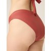 Stroje kąpielowe menstruacyjne modibodi Hi Leg Cheeky Bottom MH Sahara Red 0889 XL