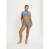 Smileyworld x Modibodi Teen Swimwear Bikini High Absorbency Boho Botanical Blue 1