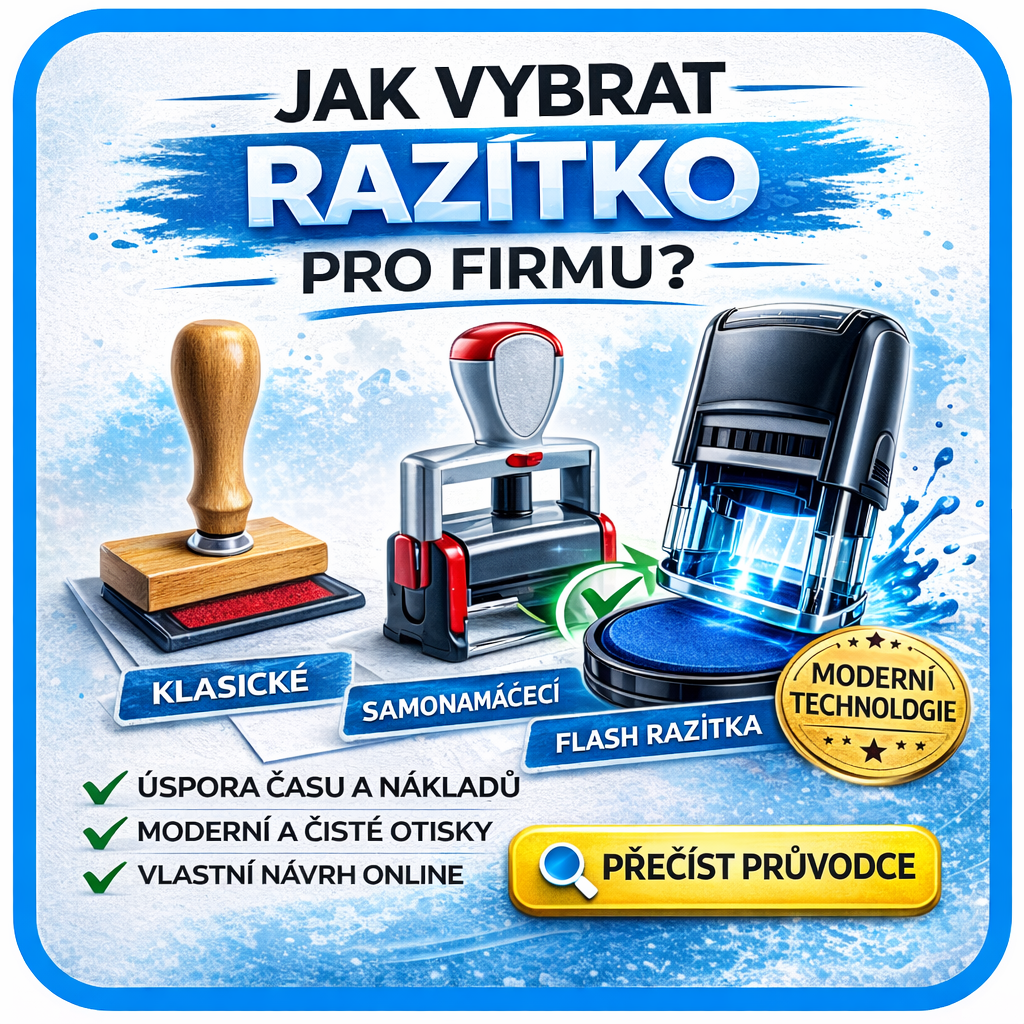 Jak vybrat razítko pro firmu