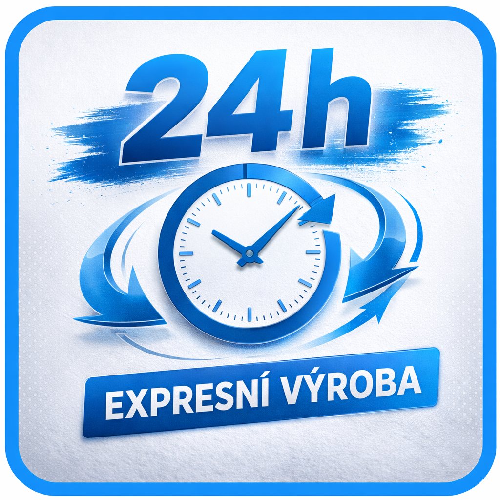 Proč můžeme garantovat výrobu do 24h?
