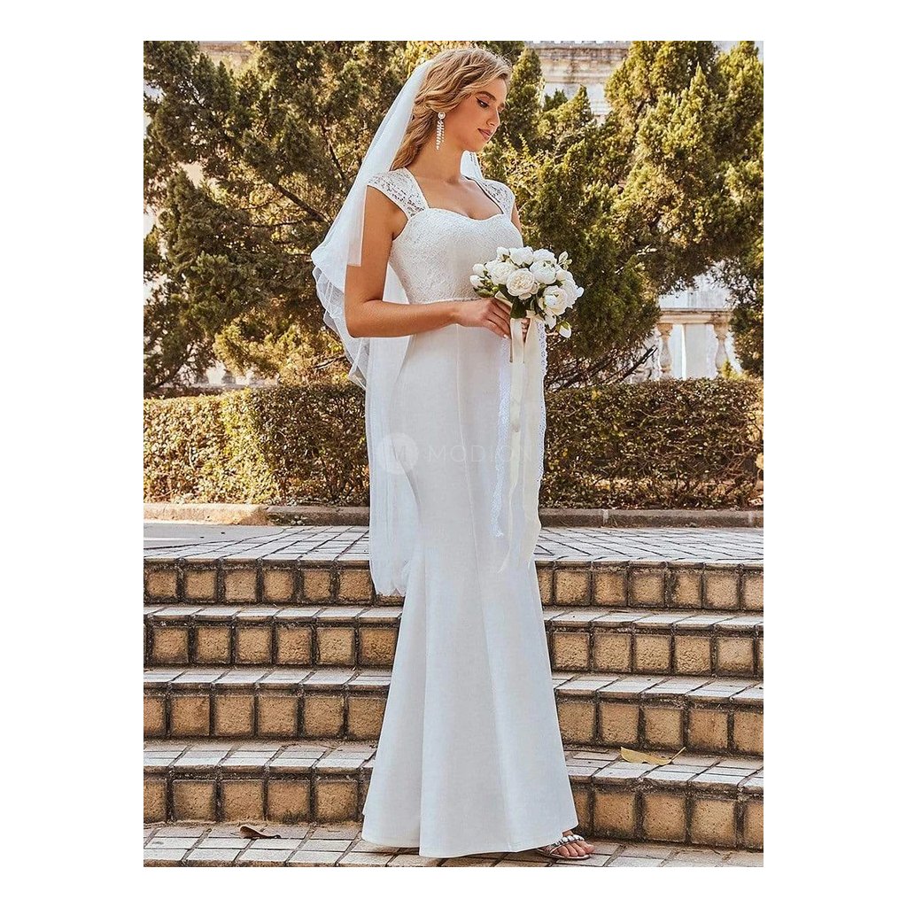 Svatební šaty bílé Ever Pretty EH00218CR Modion.cz
