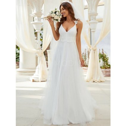 Svatební šaty bílé Ever Pretty EH00216CR Modion.cz