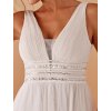 Šaty pro nevěstu ivory tylové s luxusním živůtkem – Ever Pretty EH0096AIV40