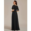 Elegantní večerní šaty černé - EE01960BK | Modion.cz