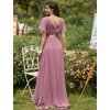 Večerní šaty dlouhé růžové šifonové – Ever Pretty EP09890OD, prodává Modion.cz