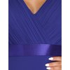 Elegantní šaty dlouhé modré šifonové – Ever Pretty EP09890SB, prodává Modion.cz