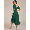 Šaty na ples smaragdové krátké šifonové – Ever Pretty EG01923DG
