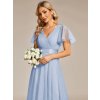 Elegantní šaty dlouhé modré tylové – Ever Pretty EP07962IB, prodává Modion.cz