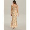 Luxusní večerní šaty zlaté - EE02548GD | Modion.cz