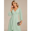 Zelené večerní šaty midi šifonové – Ever Pretty EG01926MG40