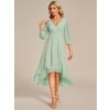 Zelené společenské šaty midi šifonové – Ever Pretty EG01926MG40