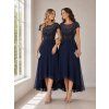 Elegantní společenské šaty EG02682NB