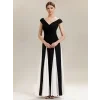 Šaty na svatbu černobílé dlouhé elegantní EG02649IA značka Ever Pretty dostupné na Modion.cz