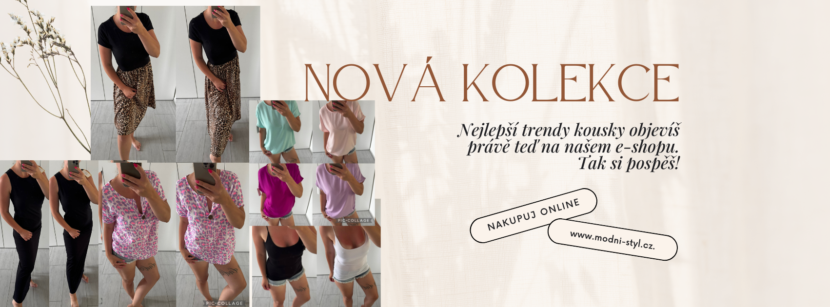 nová kolekce leto