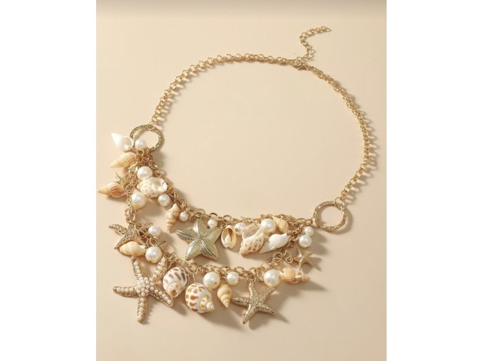 Náhrdelník z mušliček velký