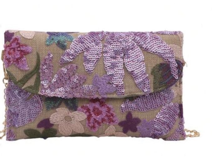 Luxusní kabelka - psaníčko s flitry