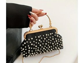 Krásná společenská kabelka s perlou