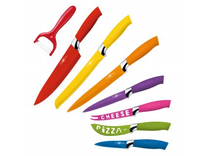 Sada kuchyňských nožů Multicolor 8 ks