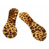 Gelové vložky dámské s vrstvou mikrovlákna leopard