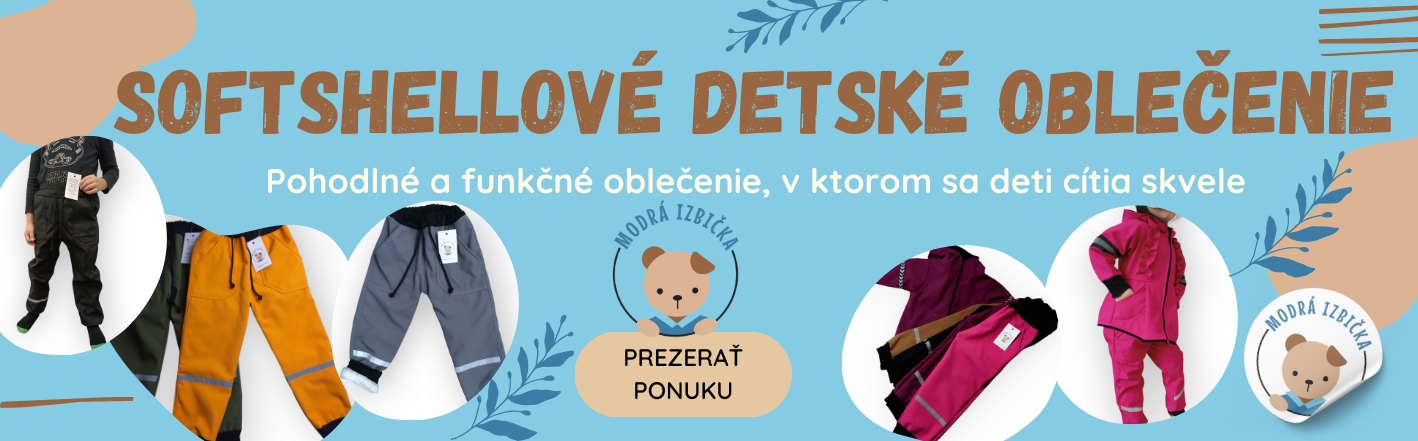 softshellové oblečenie pre deti