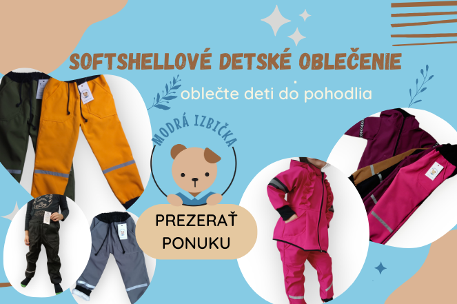 softshellové oblečenie pre deti