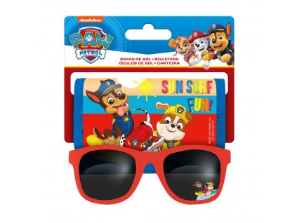Paw Patrol set slnečné okuliare + peňaženka