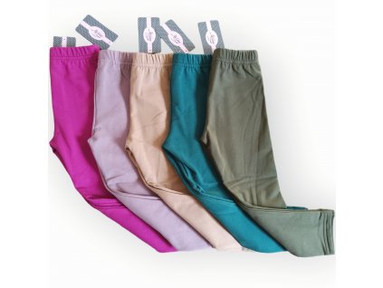 Lily Grey zateplené legíny khaki