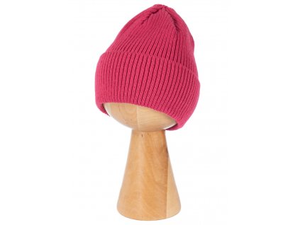 Beanie detská zimná čiapka malinová