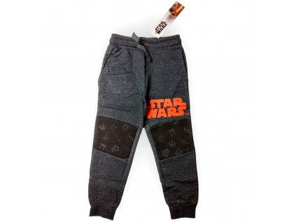 Star Wars chlapčenské tepláky tmavo sivé