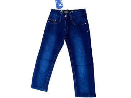 Chlapčenské džínsy tmavo modré