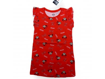 Minnie Mouse nočná košeľa červená
