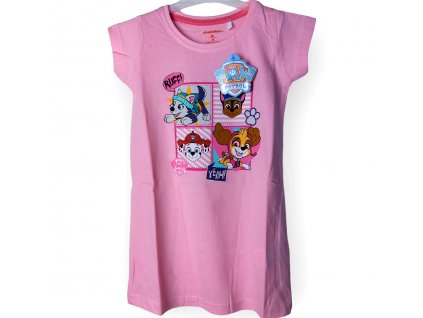 Paw Patrol detská nočná košeľa ružová