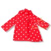 Dievčenské tričko červené s bodkami ADAMOVI