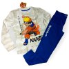 Naruto chlapčenské pyžamo bielo modré