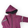 Softshellová detská bunda fialová