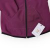 Softshellová detská bunda fialová