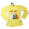 WBB dievčenské tričko s dlhým rukávom žlté