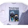 Rick and Morty pyžamo chlapčenské bielo sivé