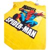 Spiderman chlapčenské letné tričko horčicové