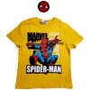 Spiderman chlapčenské letné tričko horčicové