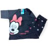 Minnie letné pyžamo tmavo sivé