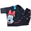 Minnie letné pyžamo tmavo sivé