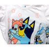 Dievčenské pyžamo Bluey letné modré