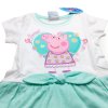 Dievčenské letné šaty Peppa Pig mentol