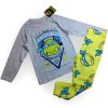 Chlapčenské pyžamo Ninja Korytnačky sivé