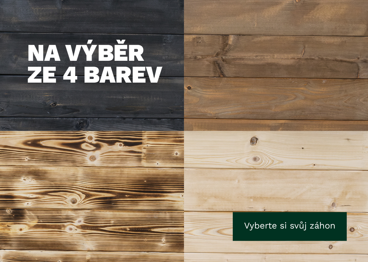 Na výběr ze 4 barev