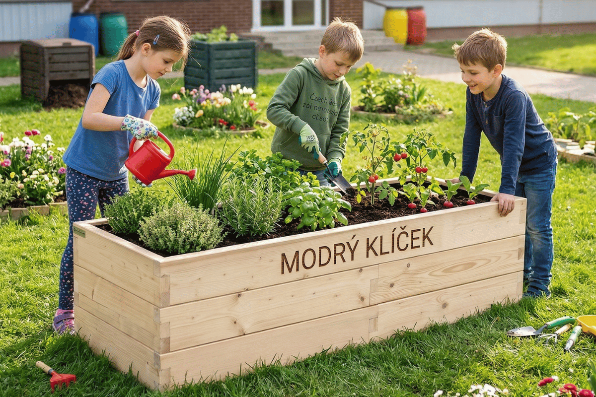 Ukázka záhonu ve škole 2