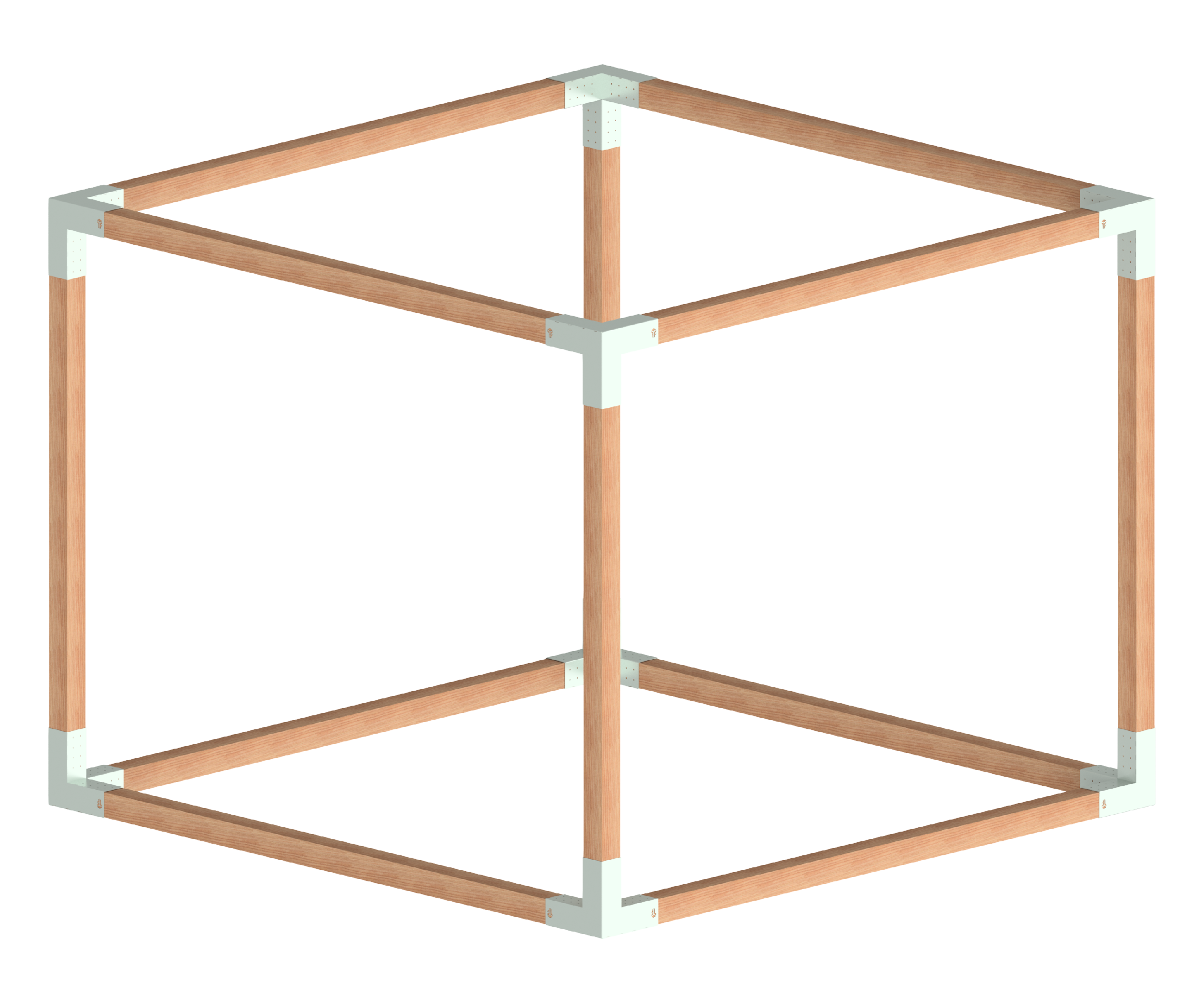 Pergola kovová, TYP: MEDIUM_02, rozměr: 3x3m-4x4m, výrobce: FYSCON POVRCHOVÁ ÚPRAVA: Galvanický zinek